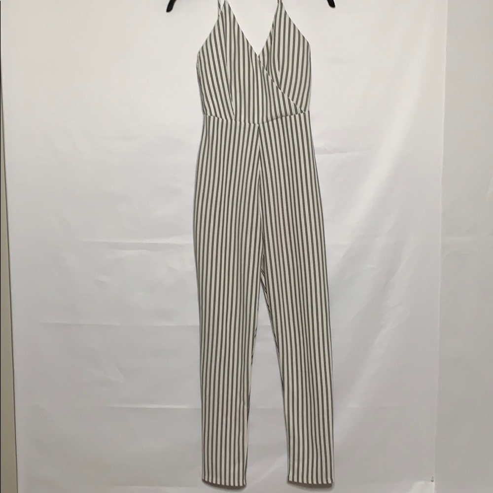 White&Black Jumpsuit Size Medium